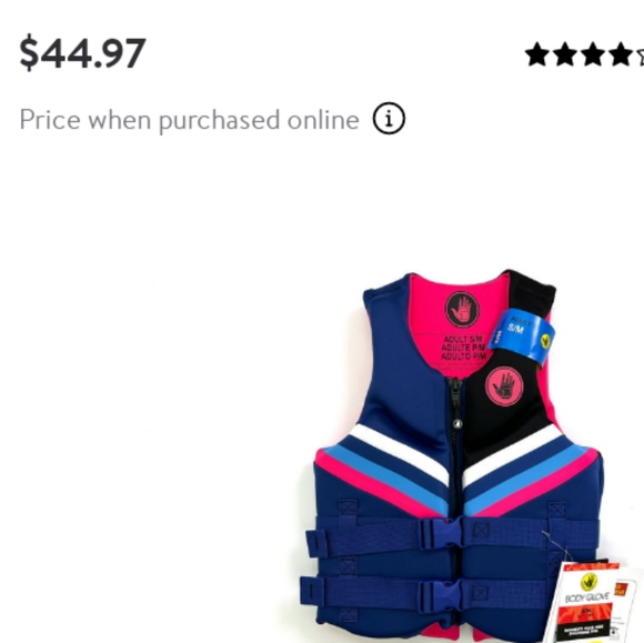 Body glove life jacket - Picture 3 of 4